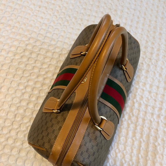 ‼️SOLD‼️ 🍒 Authentic Big Gucci Boston Bag 🍒 - Picture 7 of 16